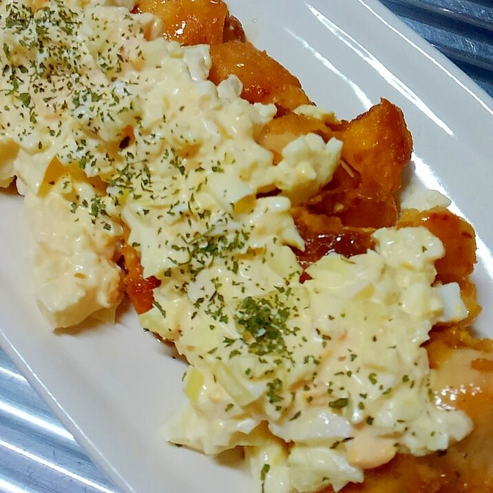 タルタルソースはレンジdeチン!チキン南ばん♪